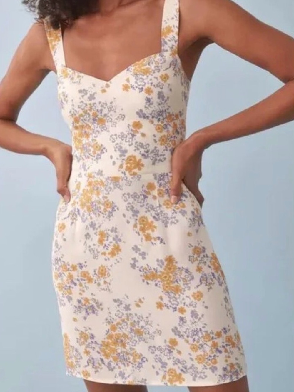 Reformation Humphrey Mini Dress 6 EUC